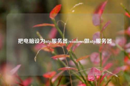 把電腦設為ntp服務器;windows做ntp服務器